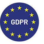 Logo showing 8x8 compliance with General Data Protection Regulation (GDPR)